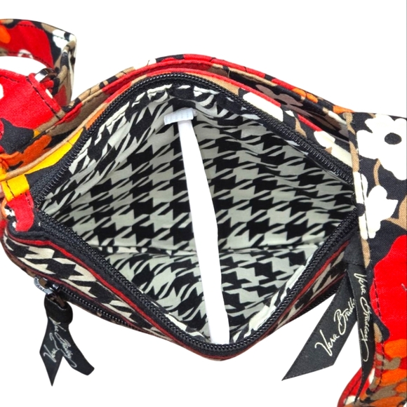 🚫NFS🚫 Gift for (A.G.M) V.Bradley Mustard Yellow, Black, Orange Crossbody Bag - Picture 6 of 10